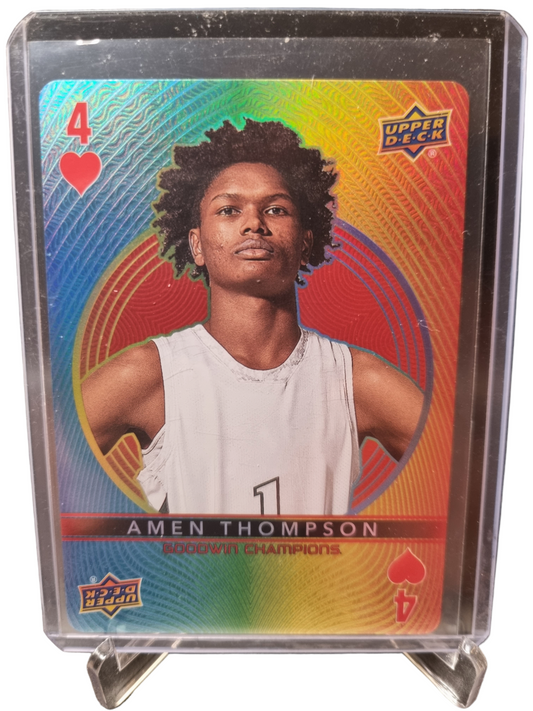 2022-23 Upper Deck #Goodwin Champions Amen Thompson Rookie Card