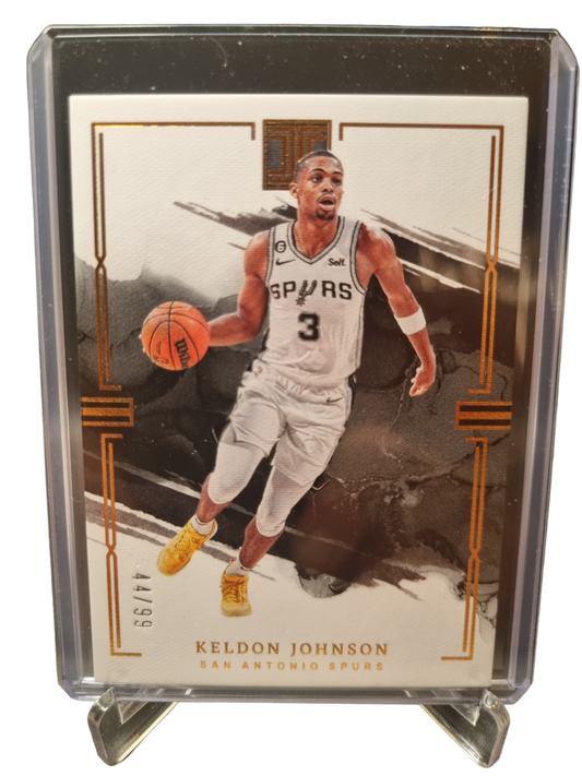 2022-23 Panini Impeccable #44 Keldon Johnson 44/99