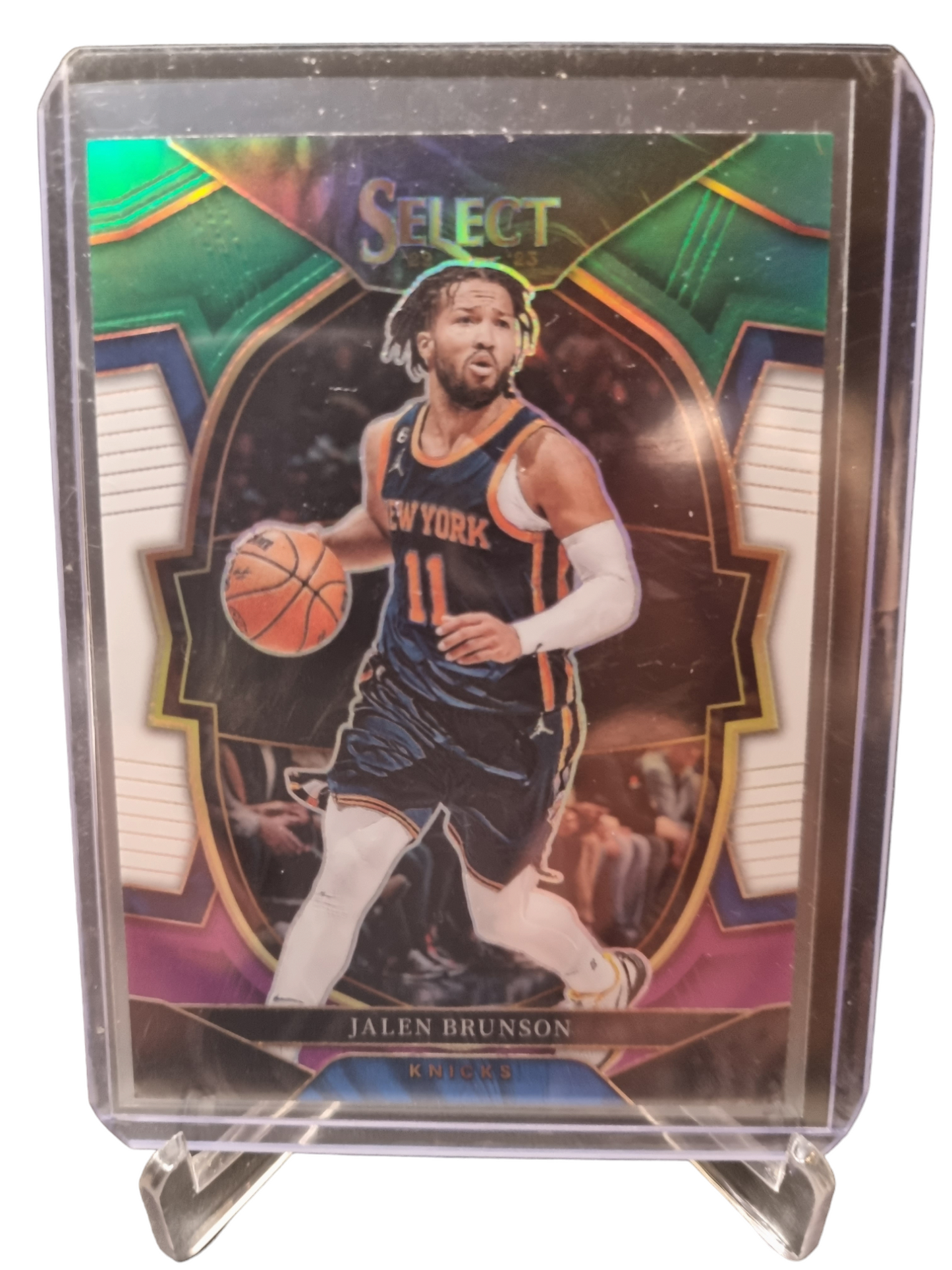 2022-23 Panini Select #22 Jalen Brunson Prizm