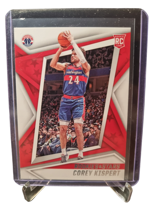 2021-22 Panini Chronicles Rookies And Stars #110 Corey Kispert  Rookie Card