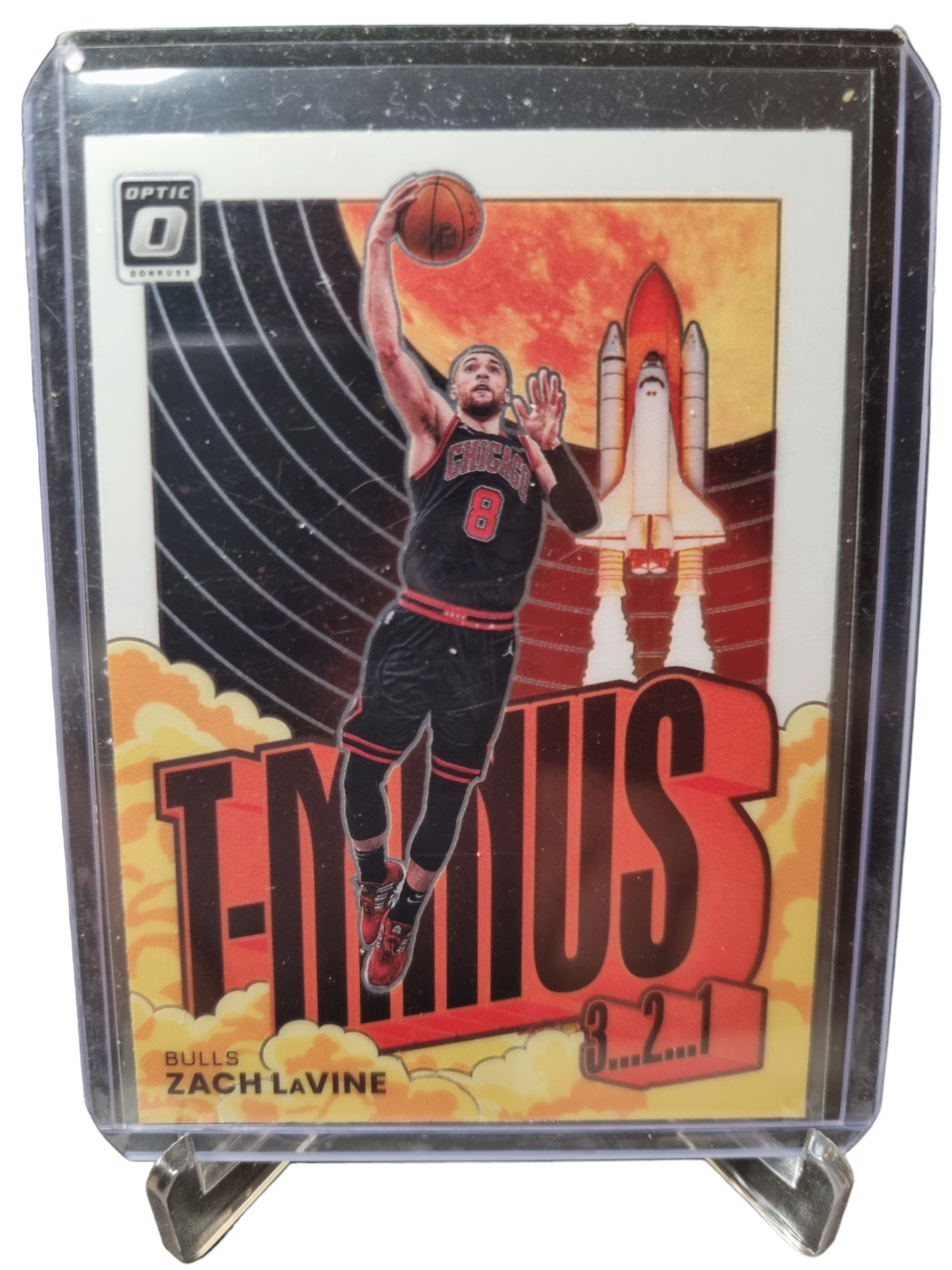 2021-22 Panini Donruss #8 Zach Lavine T Minus 3 2 1