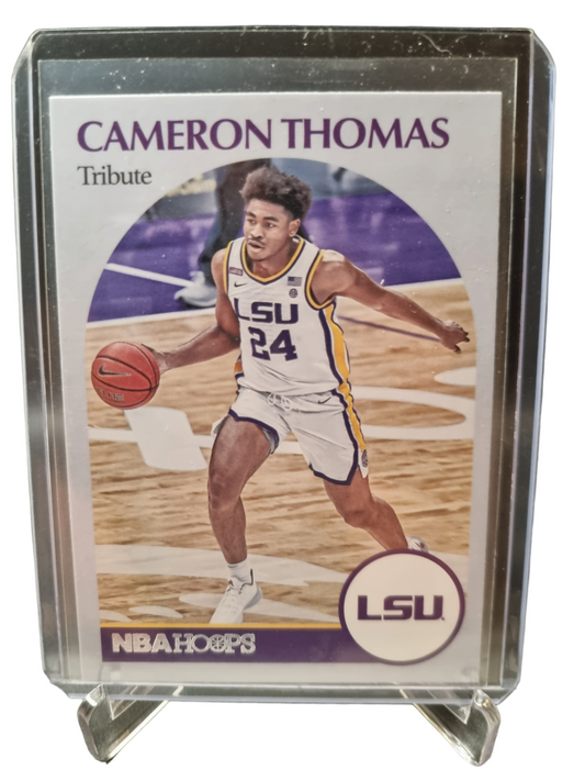 2021-22 Panini Chronicles #15 Cameron Thomas Rookie Card Draft Picks