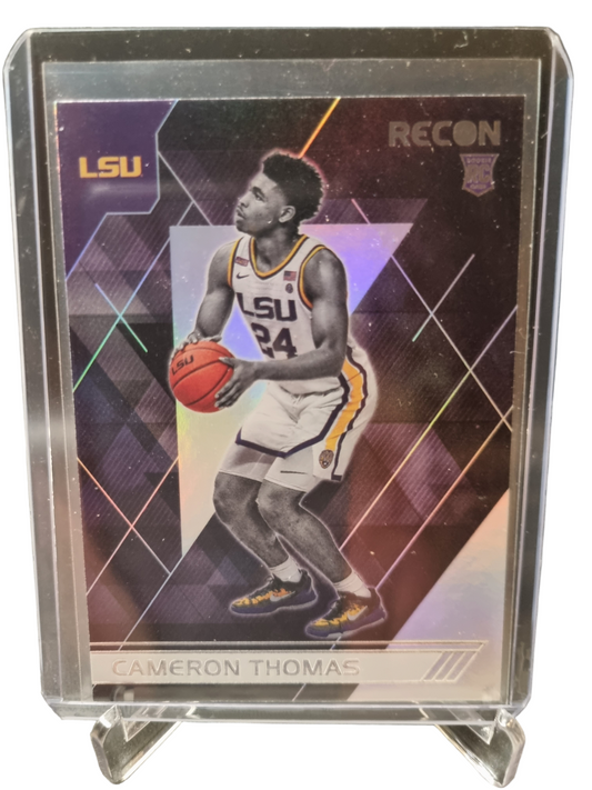 2021-22 Panini Chronicles Recon #135 Cameron Thomas Rookie Card Draft Picks