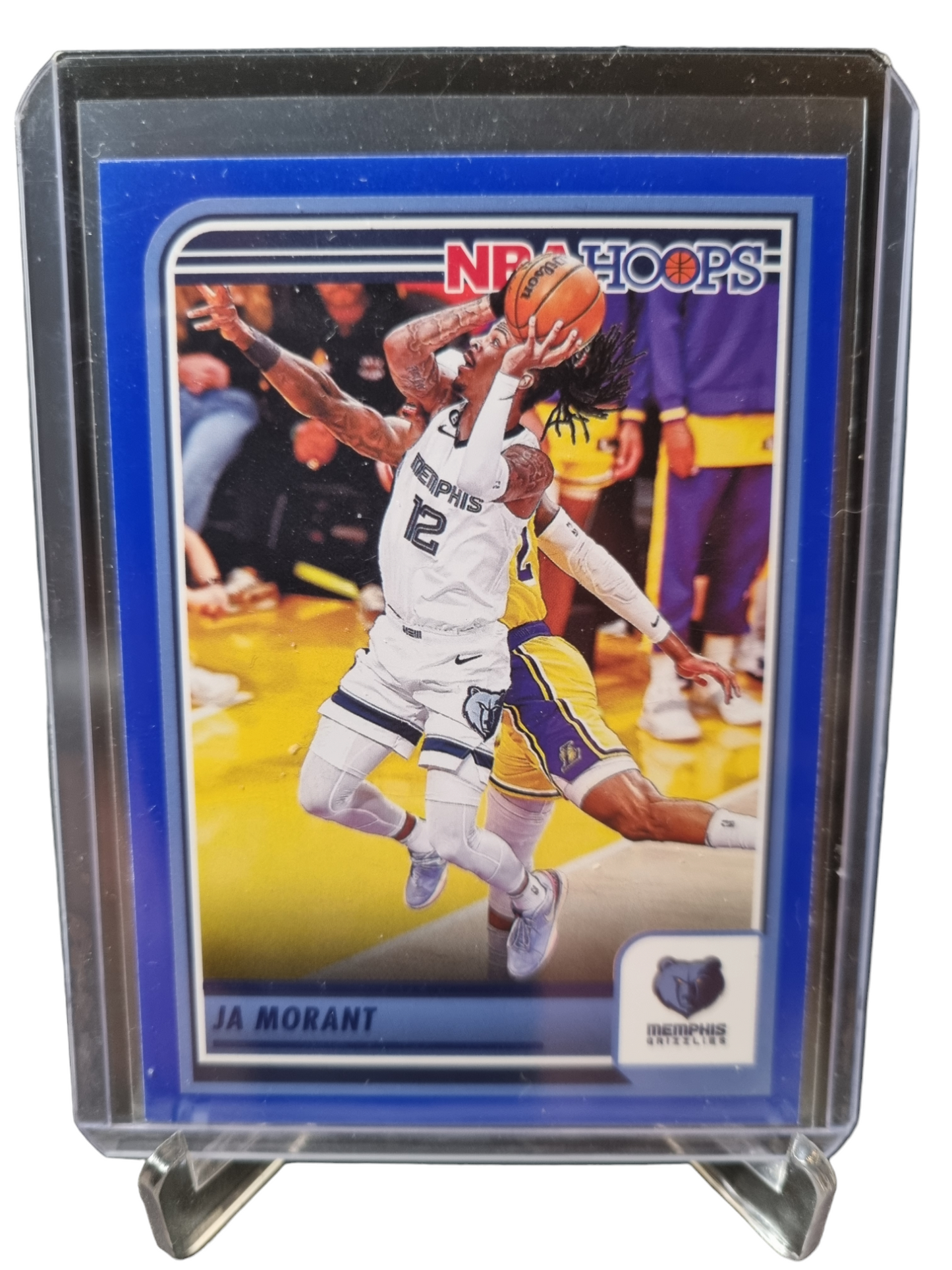 2023-24 Panini Hoops #23 JA Morant Blue