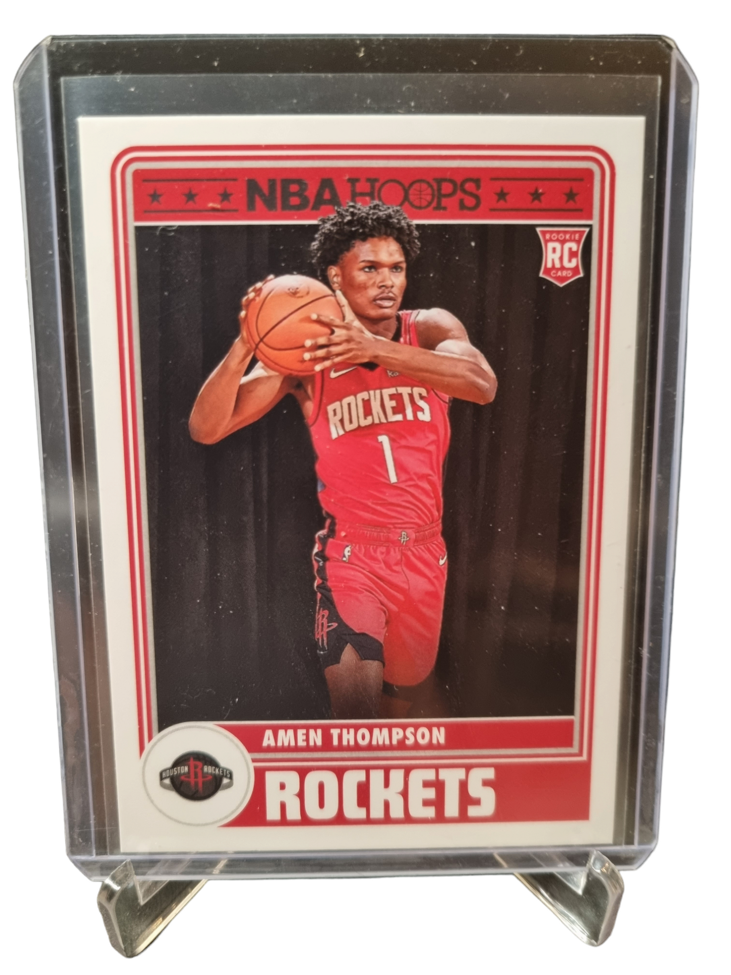 2023-24 Hoops #300 Amen Thompson Rookie Card