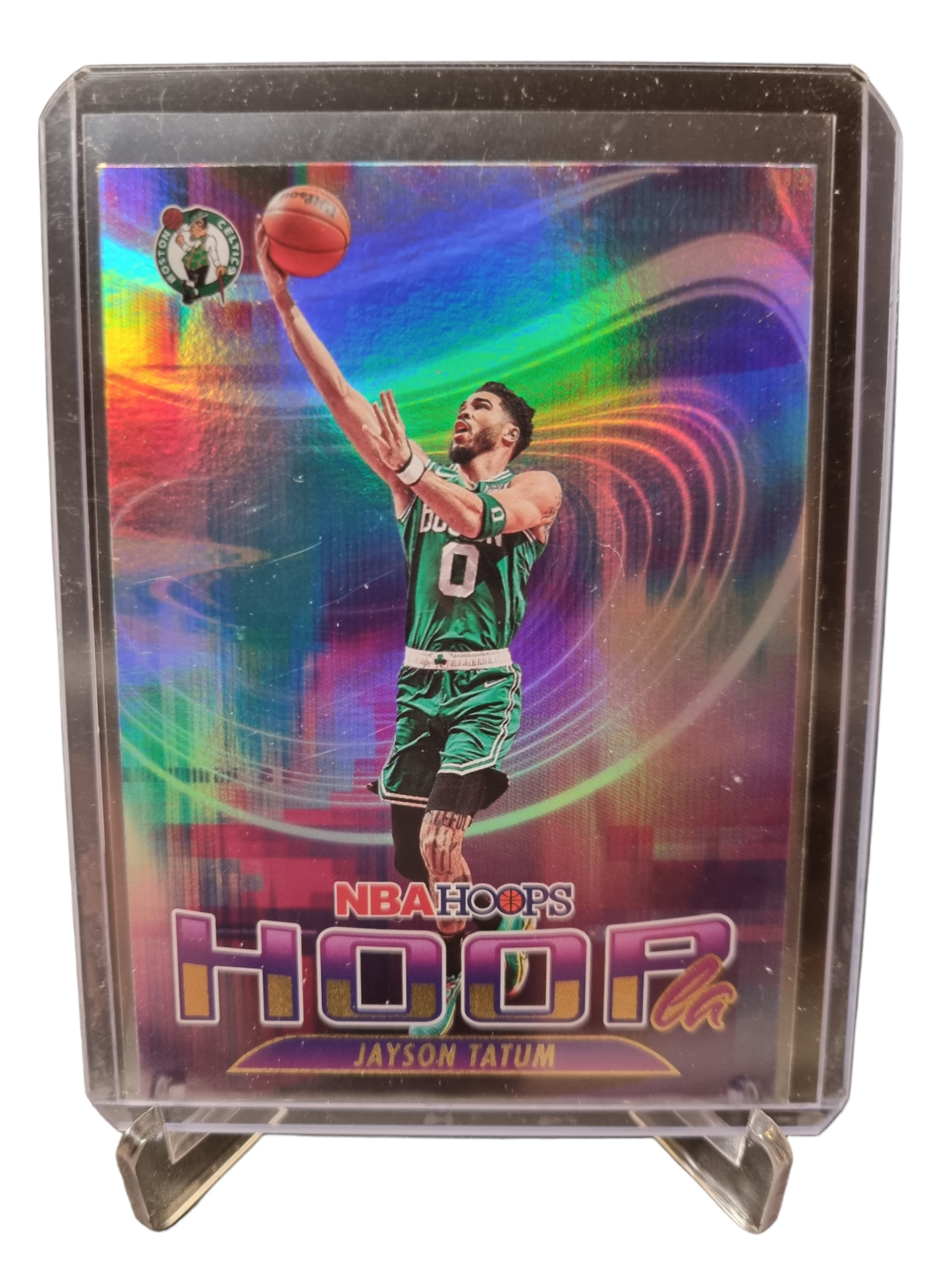 2023-24 Panini Hoops #6 Jayson Tatum Hoopla Holo