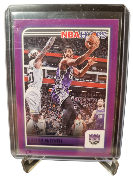 2023-24 Panini Hoops #182 Davion Mitchell Purple