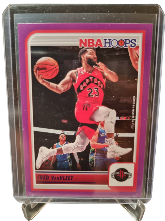 2023-24 Panini Hoops #222 Fred VanVleet Purple