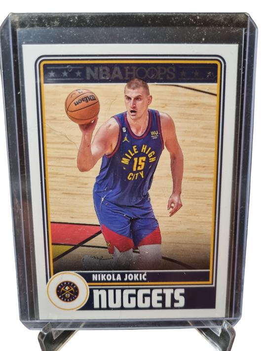 2023-24 Panini Hoops #291 Nikola Jokic Red Back