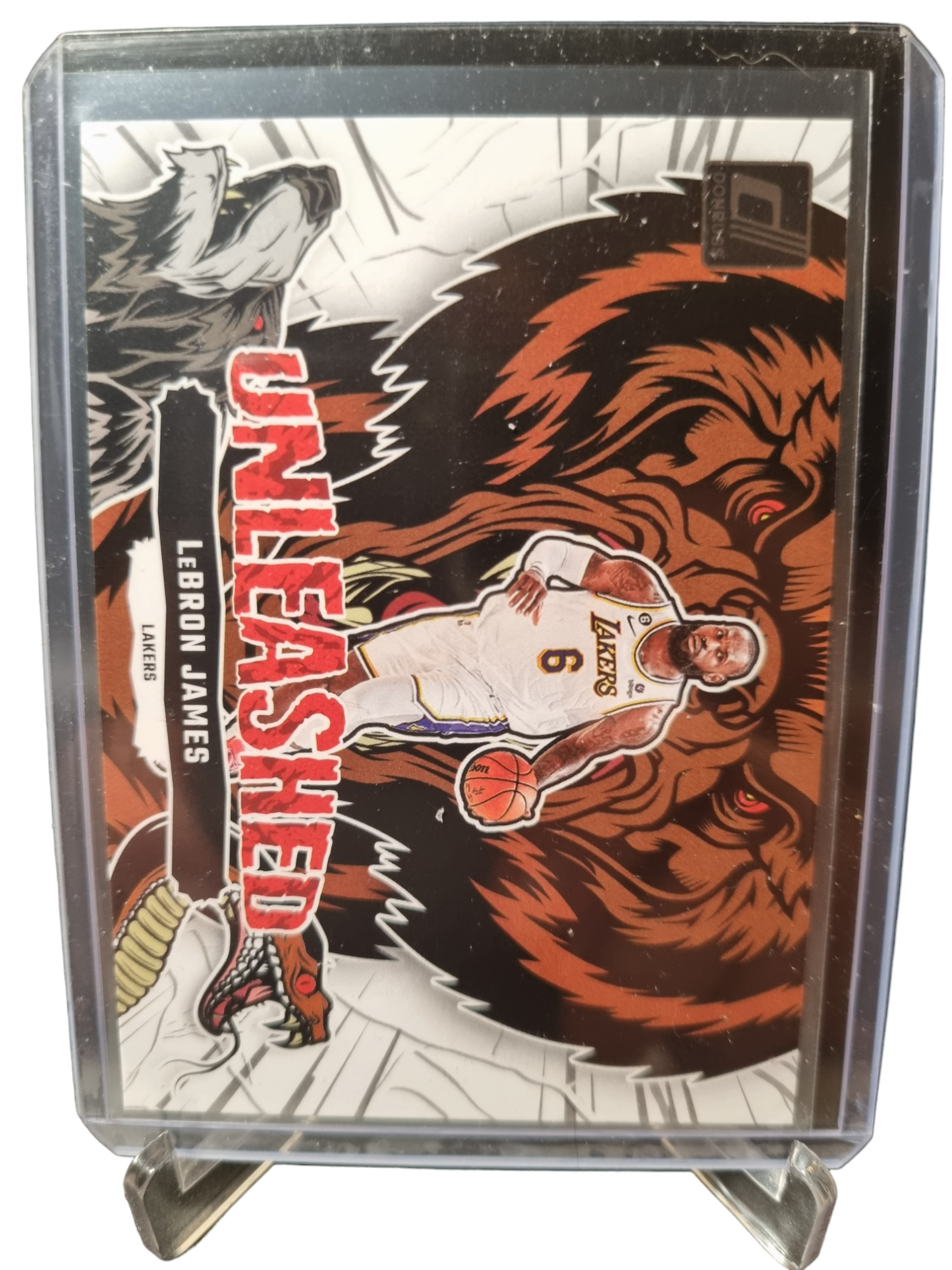 2023-24 Panini Donruss #1 Lebron James Unleashed