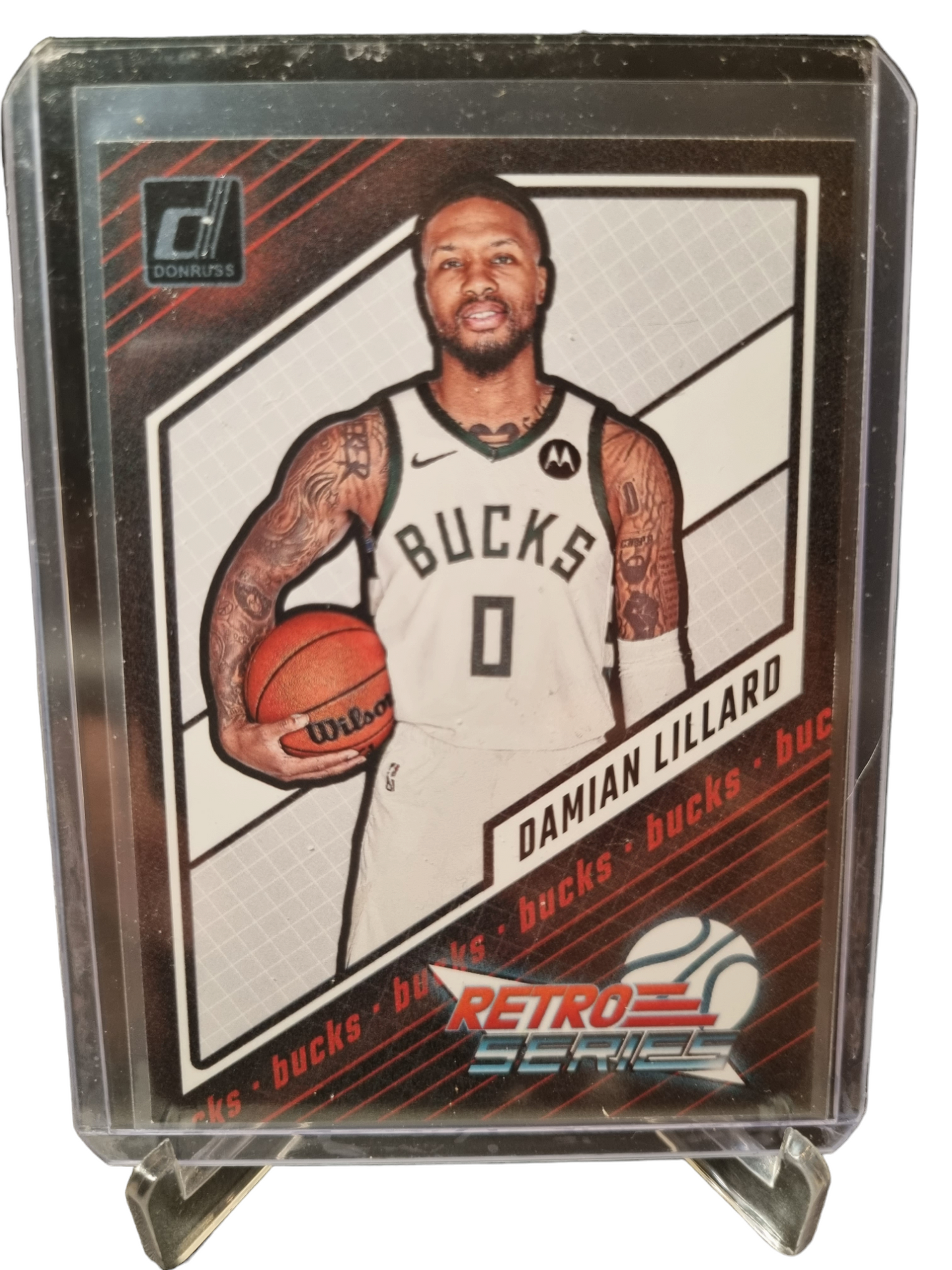 2023-24 Panini Donruss #19 Damian Lillard Retro Series