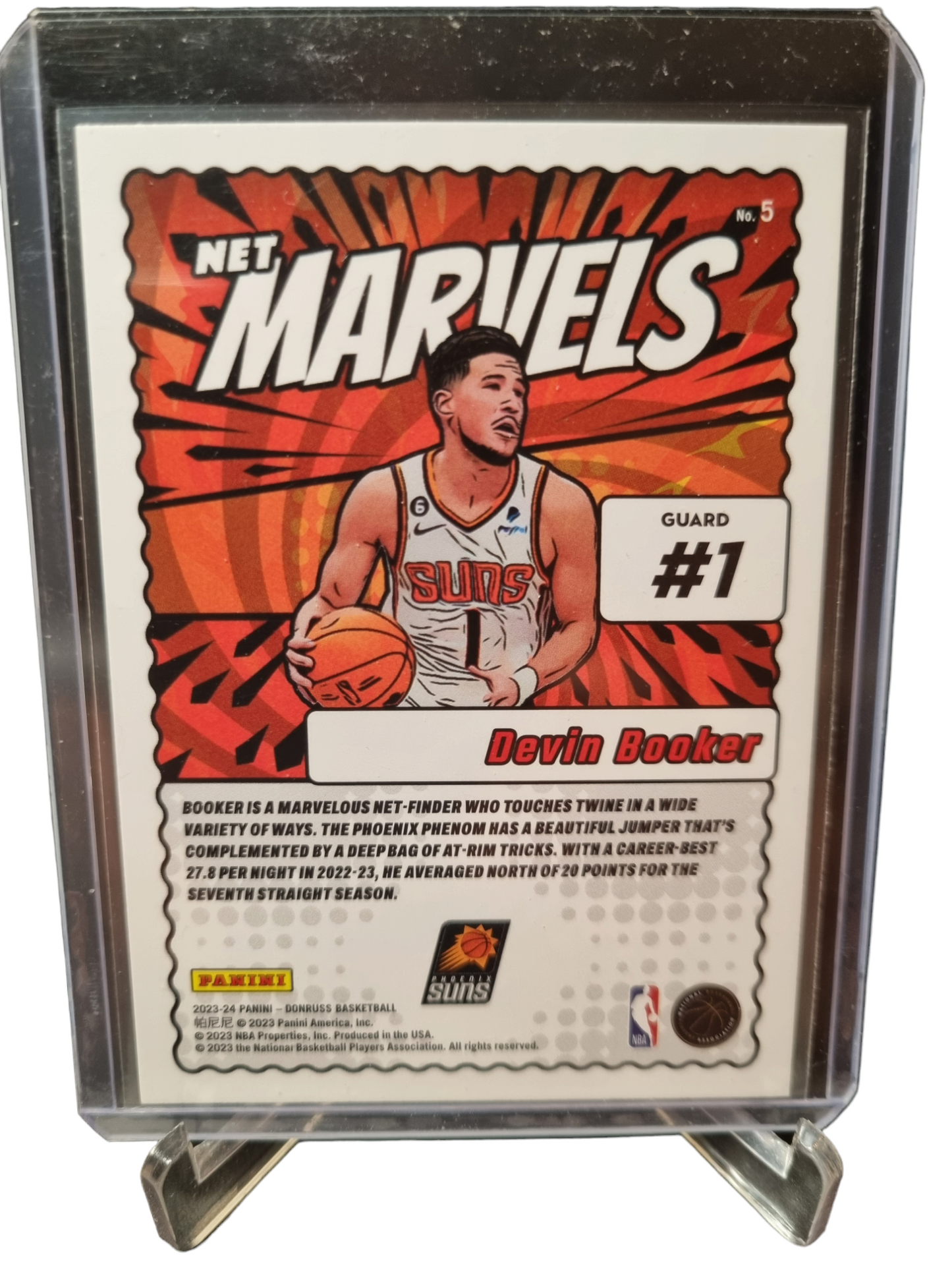 2023-24 Panini Donruss #24 Devon Booker Net Marvels