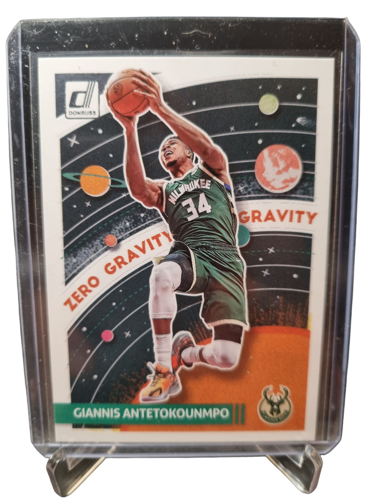 2023-24 Panini Donruss #7 Giannis Antetokounmpo Zero Gravity