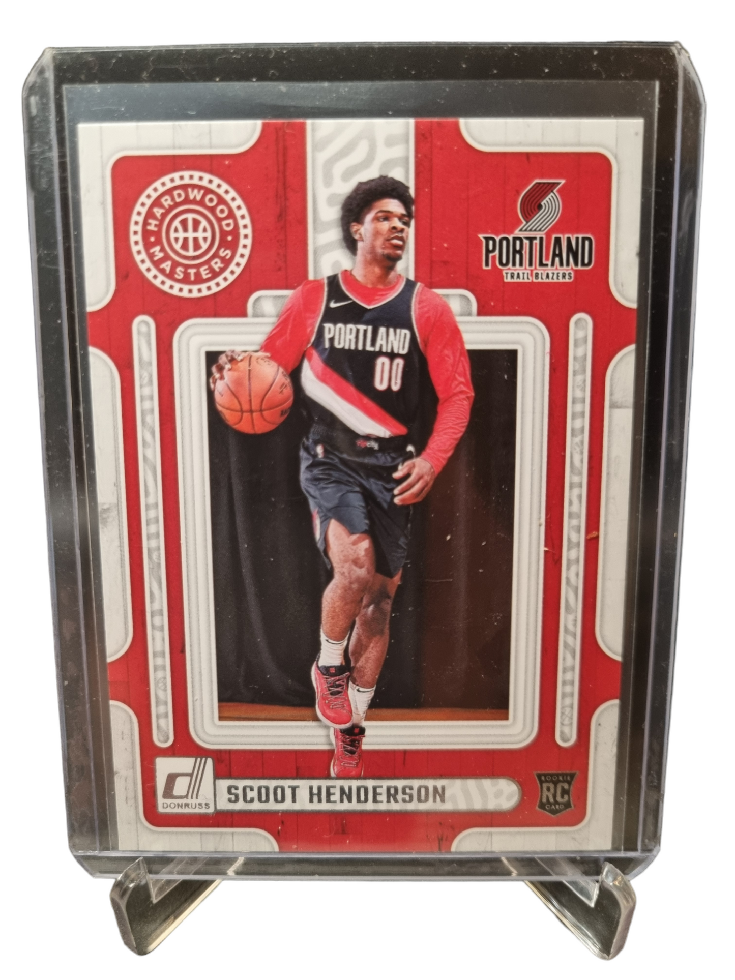 2023-24 Panini Donruss #5 Scoot Henderson Rookie Card Hardwood Masters