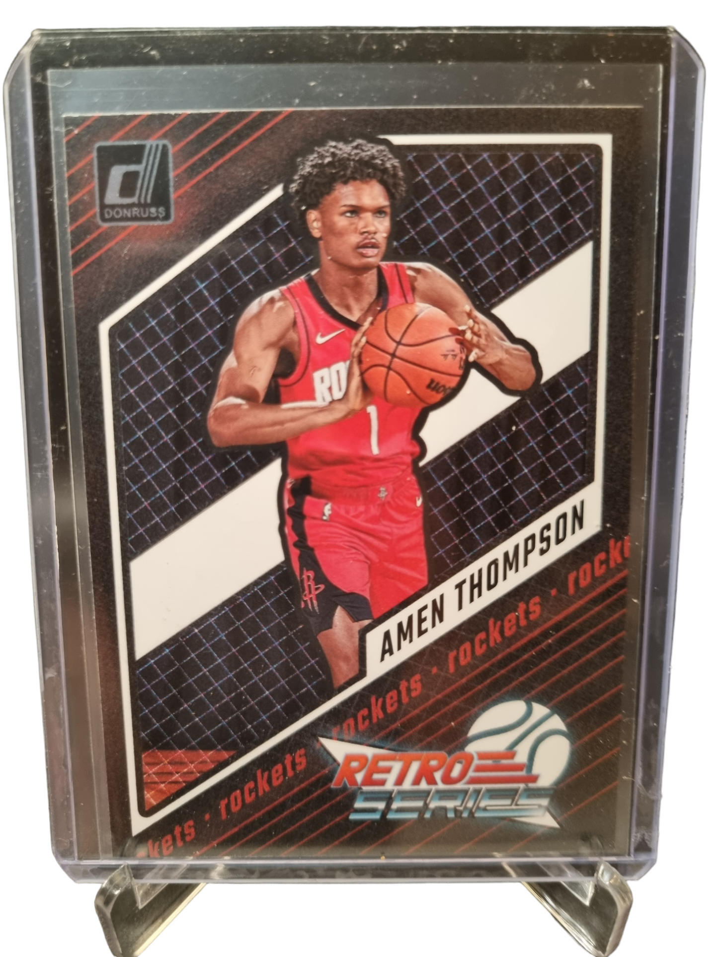 2023-24 Donruss #4 Amen Thompson Rookie Card Retro Series