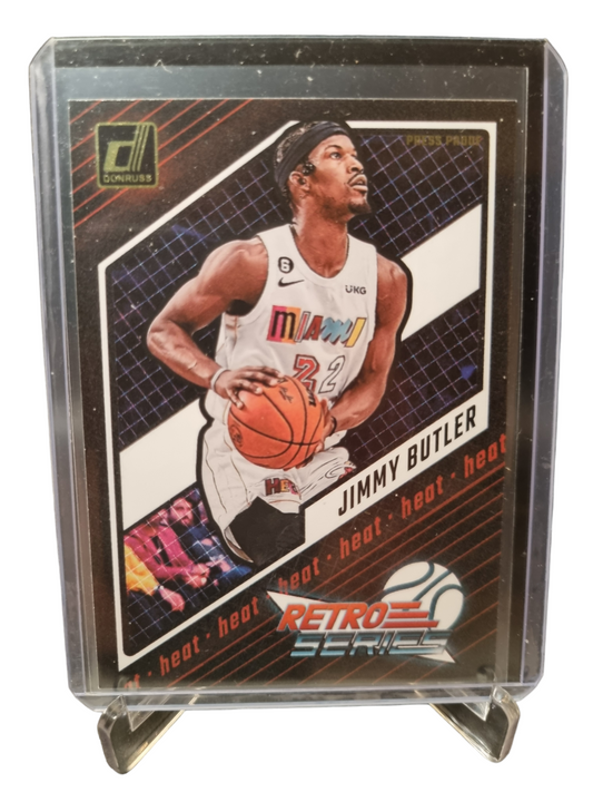 2023-24 Panini Donruss #24 Jimmy Butler Retro Series Gold Foil Press Proof