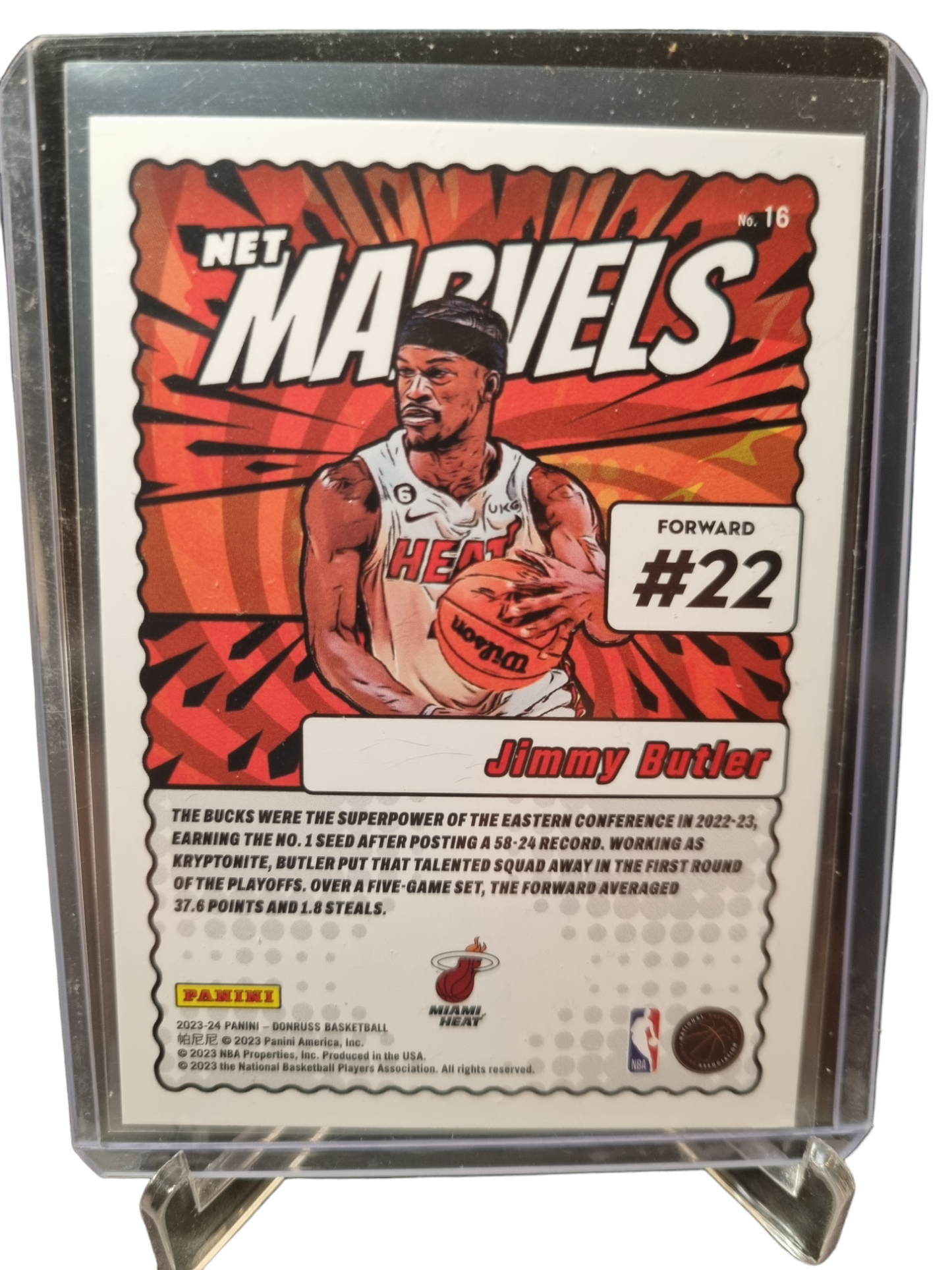 2023-24 Panini Donruss #16 Jimmy Butler Net Marvels