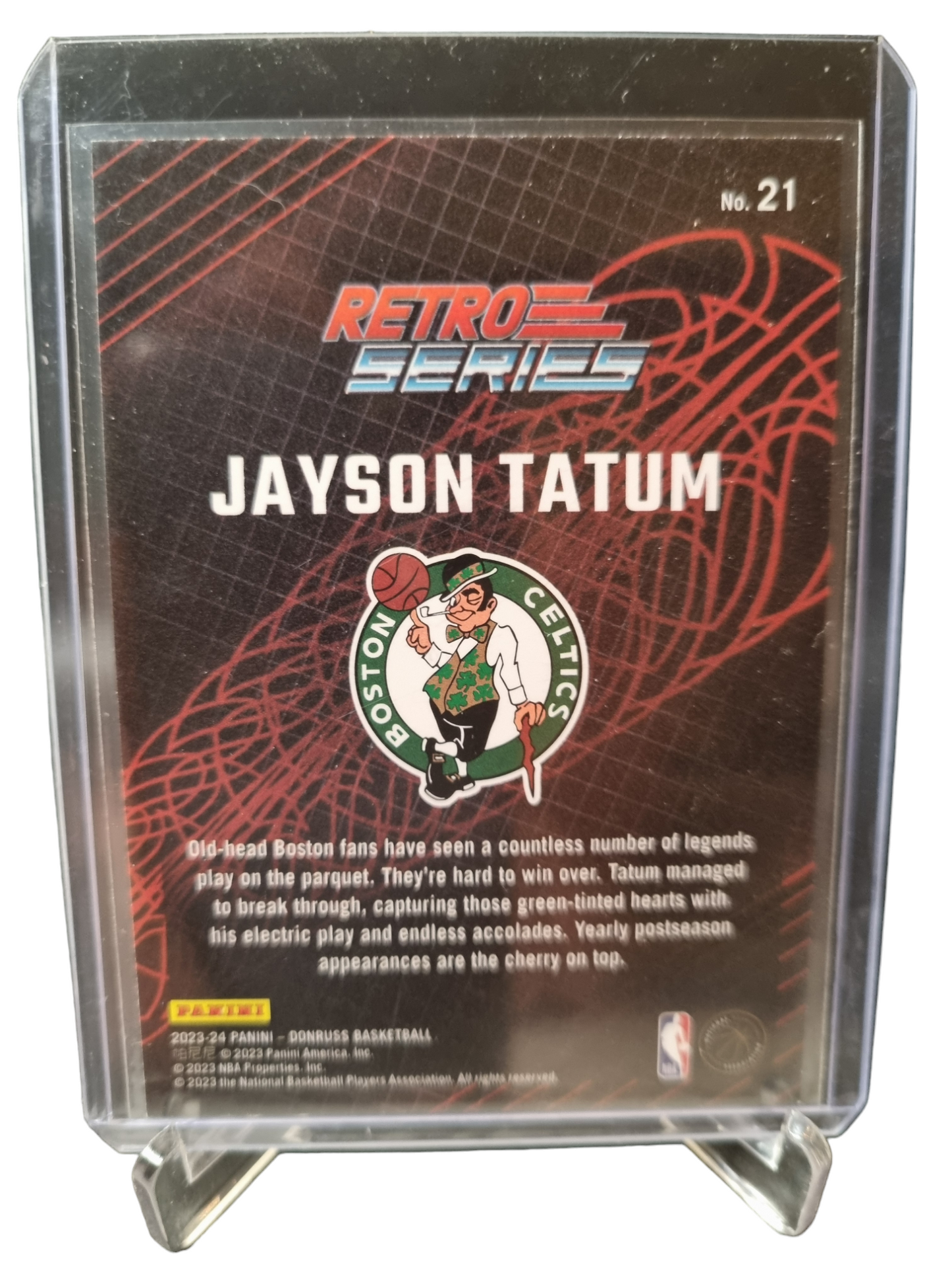 2023-24 Panini Donruss #21 Jayson Tatum Retro Series