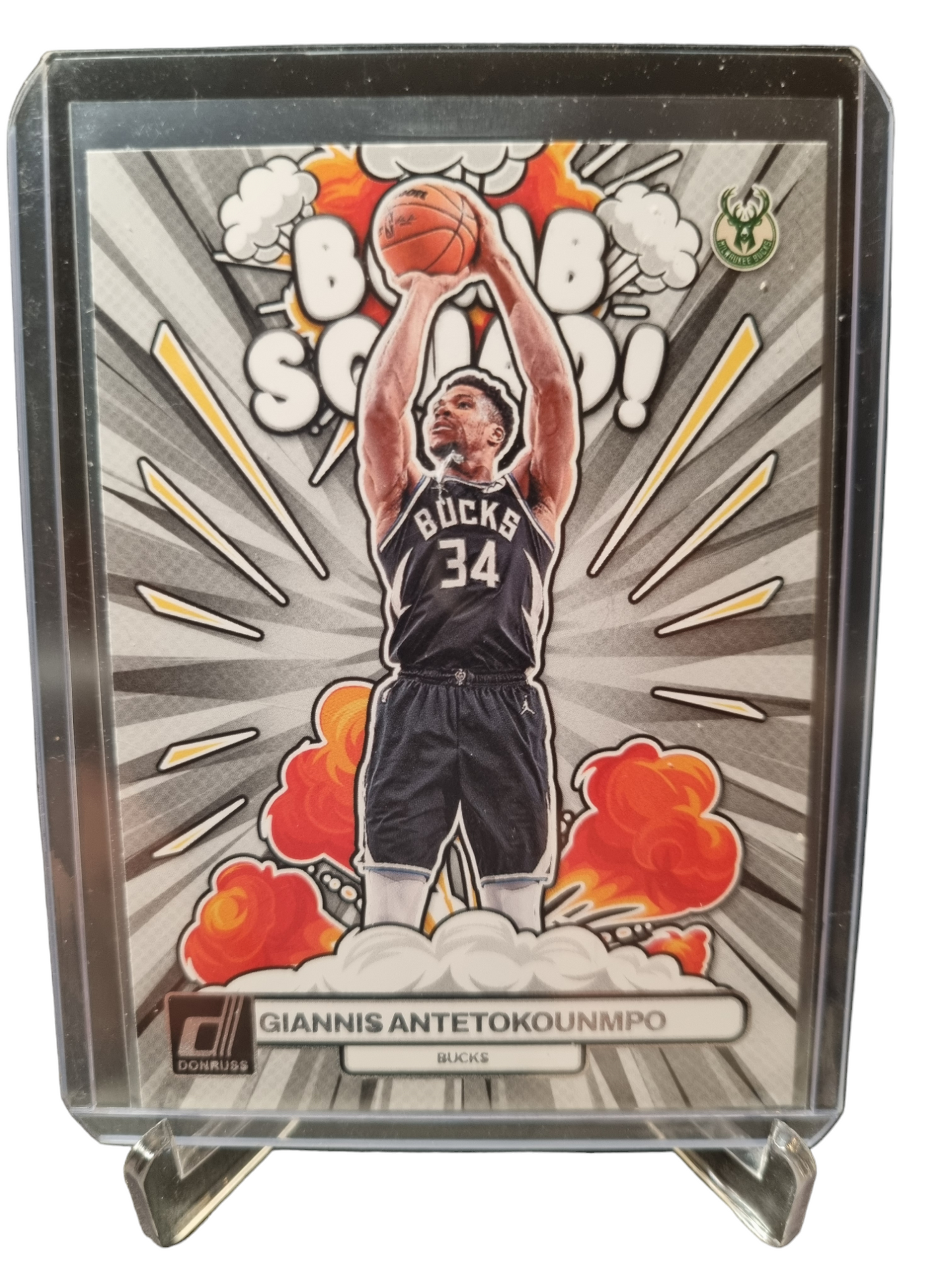 2023-24 Panini Donruss #15 Giannis Antetokounmpo Bomb Squad