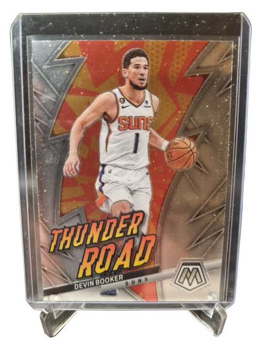 2022-23 Panini Mosaic #2 Devon Booker Thunder Road