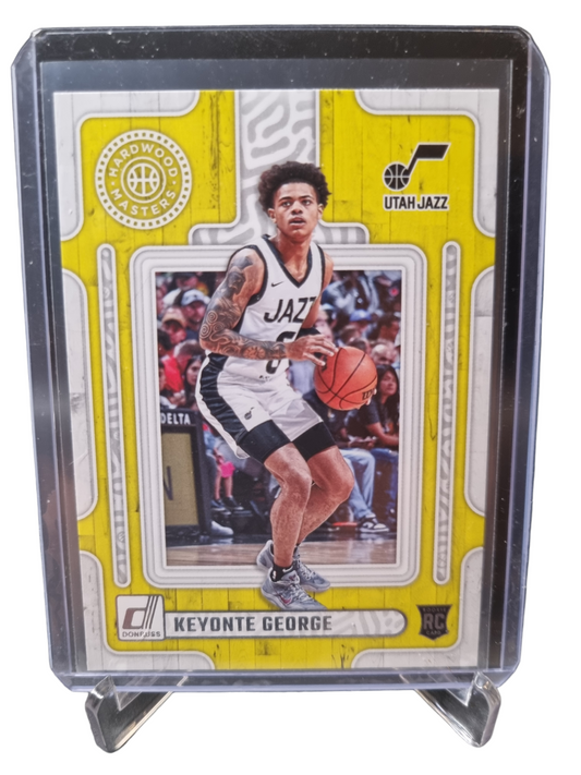 2023-24 Panini Donruss #4 Keyonte George Rookie Card Hardwood Masters