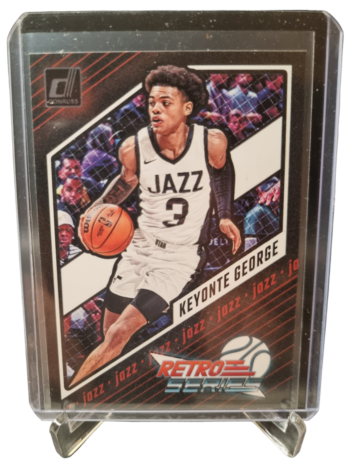 2023-24 Panini Donruss #6 Keyonte George Rookie Card Retro Series