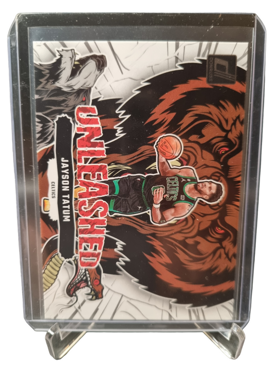 2023-24 Panini Donruss #5 Jayson Tatum Unleashed