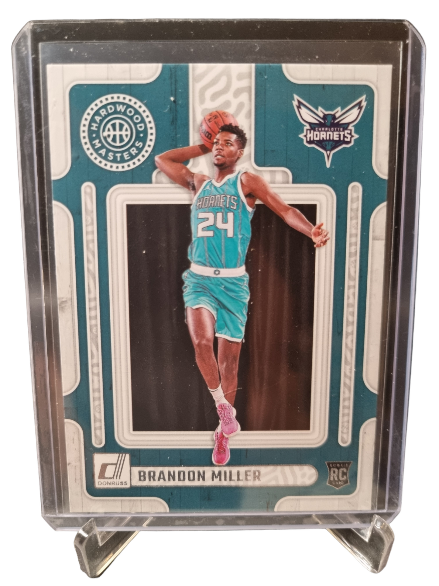 2023-24 Panini Donruss #7 Brandon Miller Rookie Card Hardwood Masters