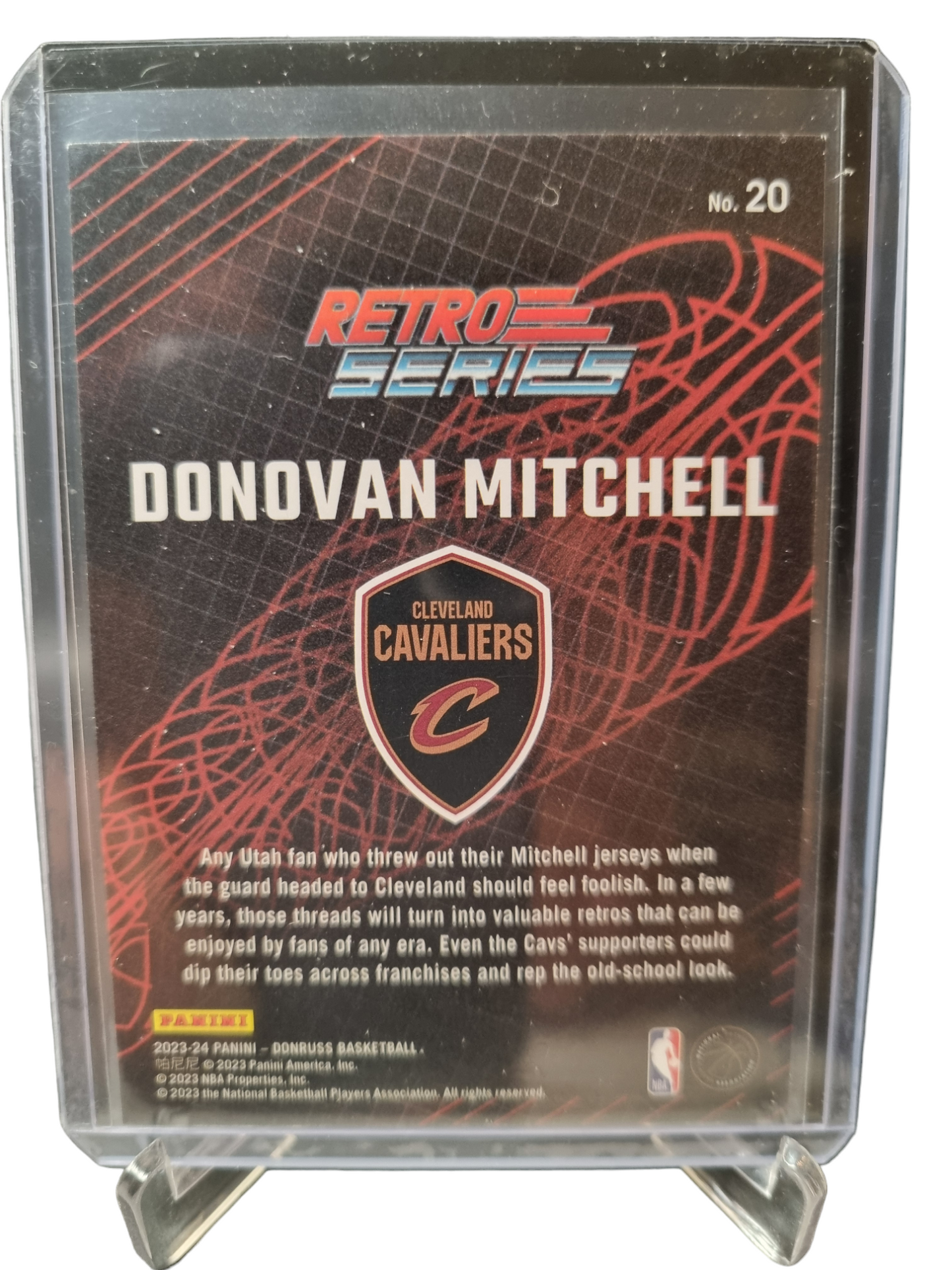 2023-24 Panini Donruss #20 Donovan Mitchell Retro Series