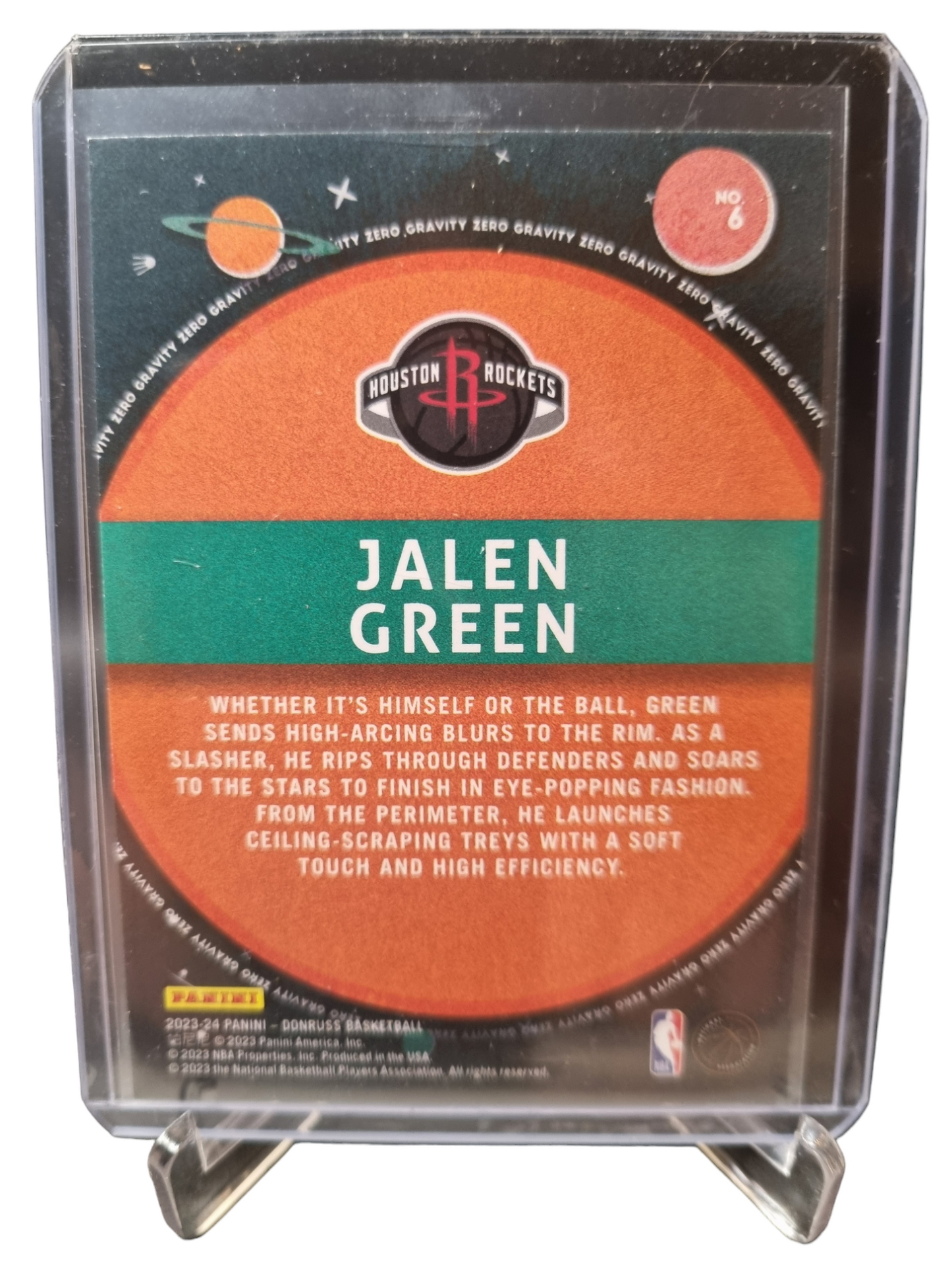 2023-24 Panini Donruss #6 Jalen Green Zero Gravity