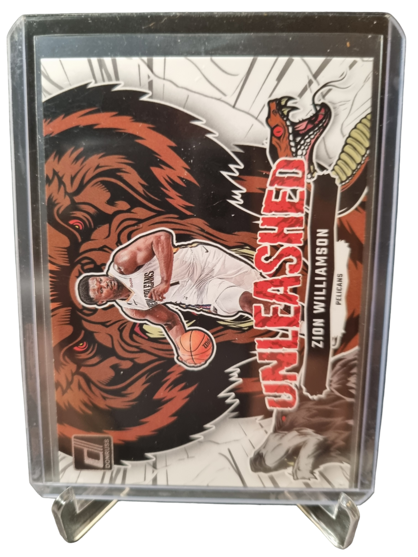 2023-24 Panini Donruss #4 Zion Williamson Unleashed