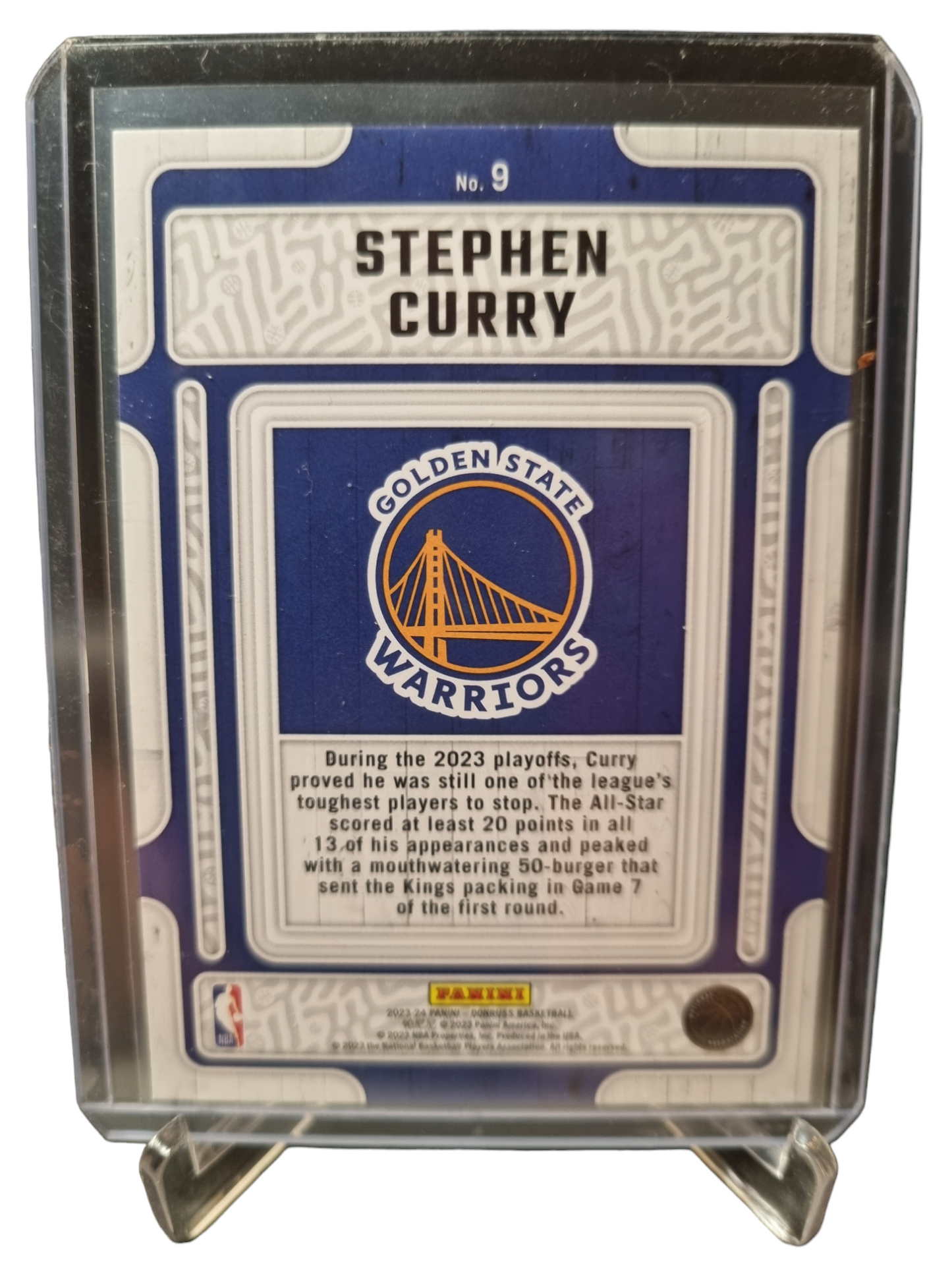 2023-24 Panini Donruss #9 Stephen Curry Hardwood Masters