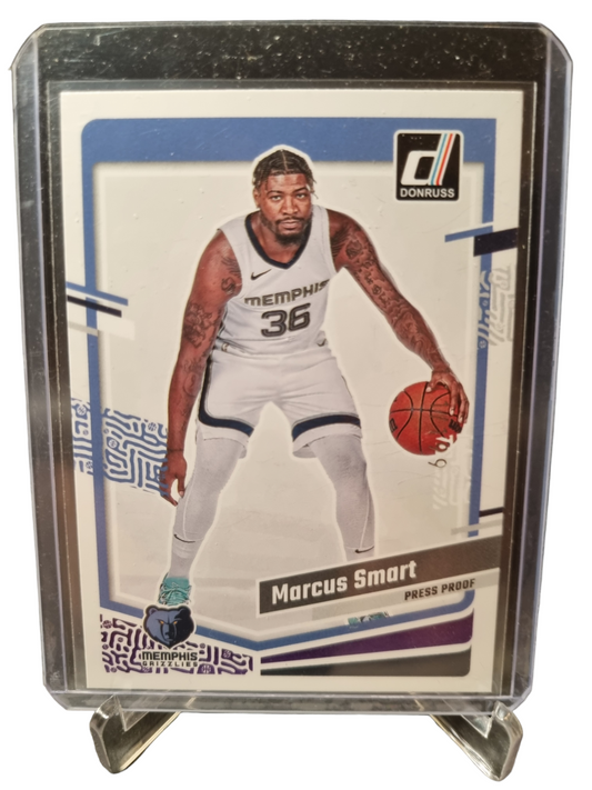 2023-24 Panini Donruss #169 Marcus Smart Press Proof 111/199