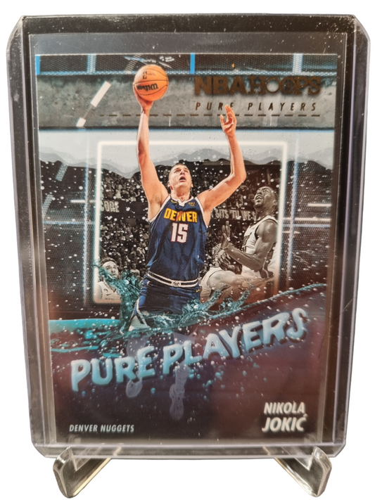 2023-24 Panini Hoops Winter #6 Nikola Jokic Pure Players