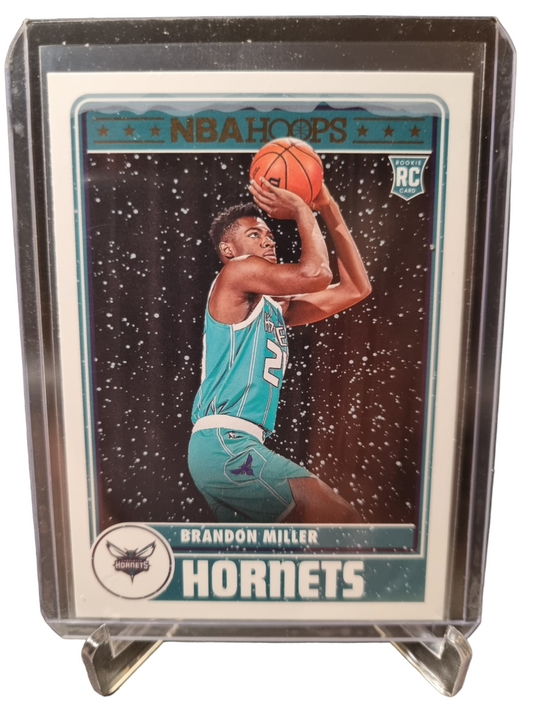 2023-24 Panini Hoops Winter #284 Brandon Miller Rookie Card