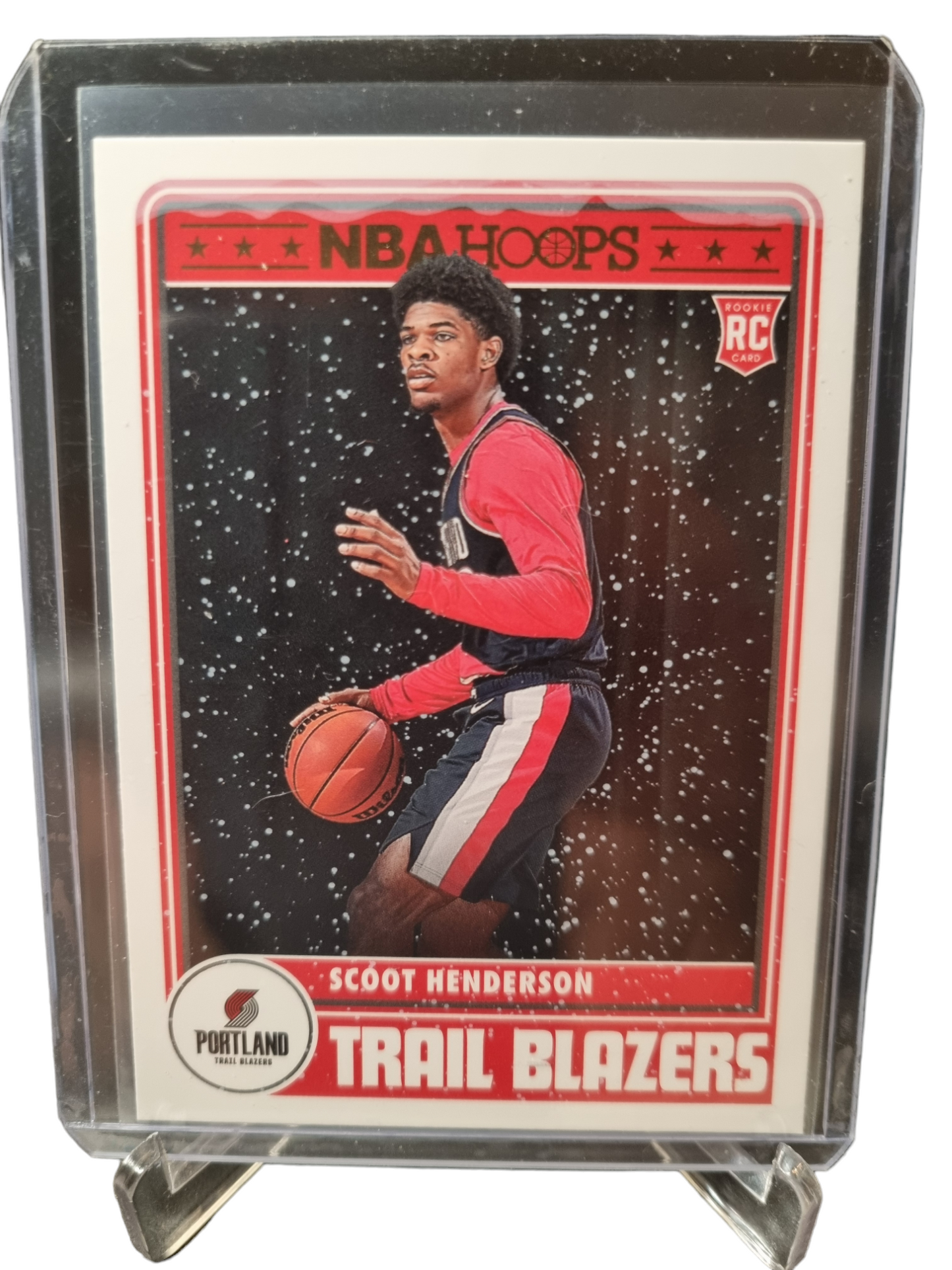 2023-24 Panini Hoops Winter #297 Scoot Henderson Rookie Card