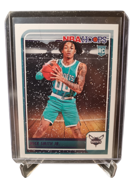 2023-24 Panini Hoops Winter #235 Nick Smith JR Rookie Card Purple