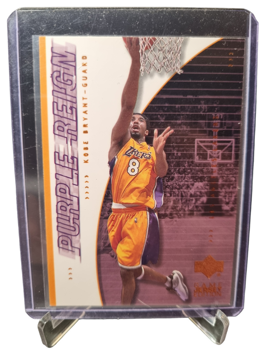 2001 Upper Deck #442 Kobe Bryant Purple Reign