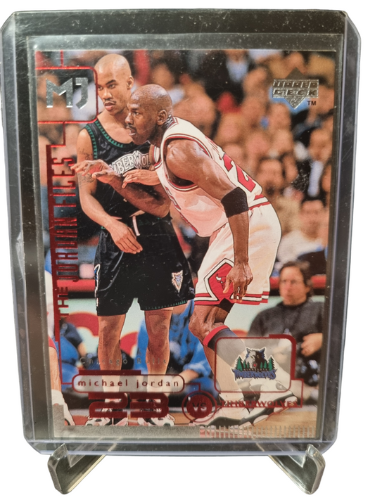 1996 Upper Deck #150 Michael Jordan 23 vs Timberwolves