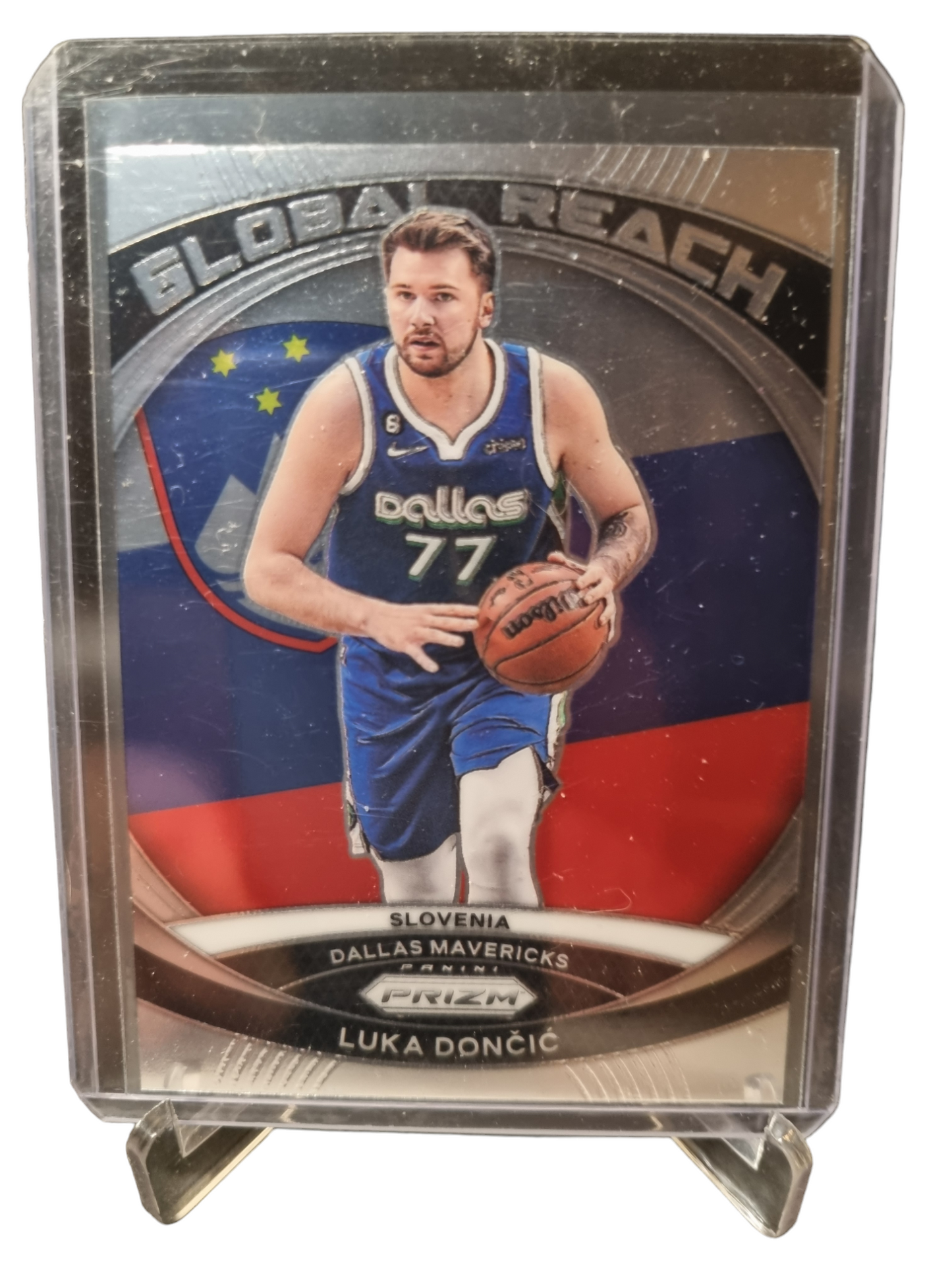 2023-24 Panini Prizm #1 Luka Doncic Global Reach