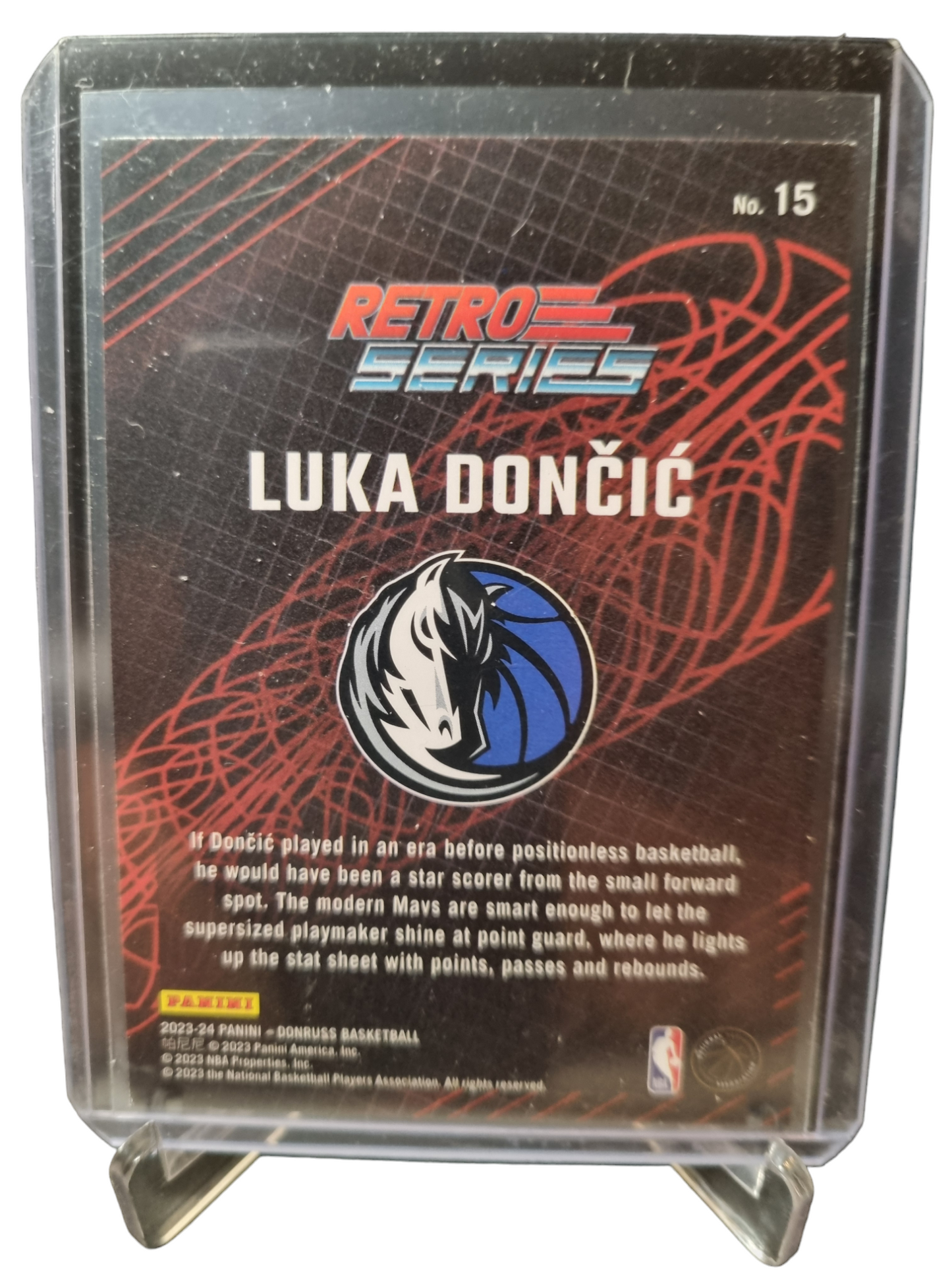 2023-24 Panini Donruss #15 Luka Doncic Retro Series