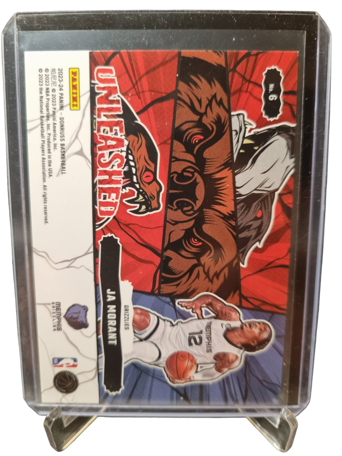 2023-24 Panini Donruss #6 JA Morant Unleashed