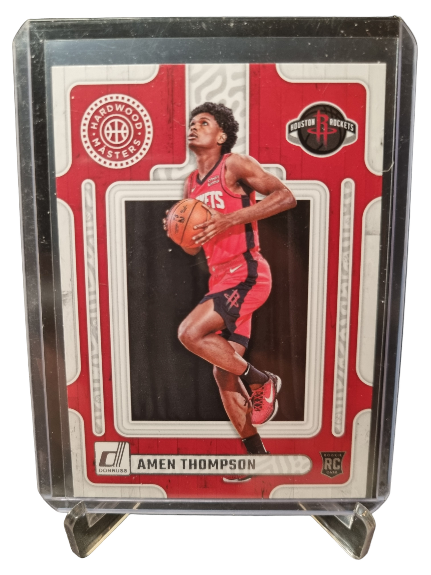 2023-24 Donruss #1 Amen Thompson Rookie Card Hardwood Masters