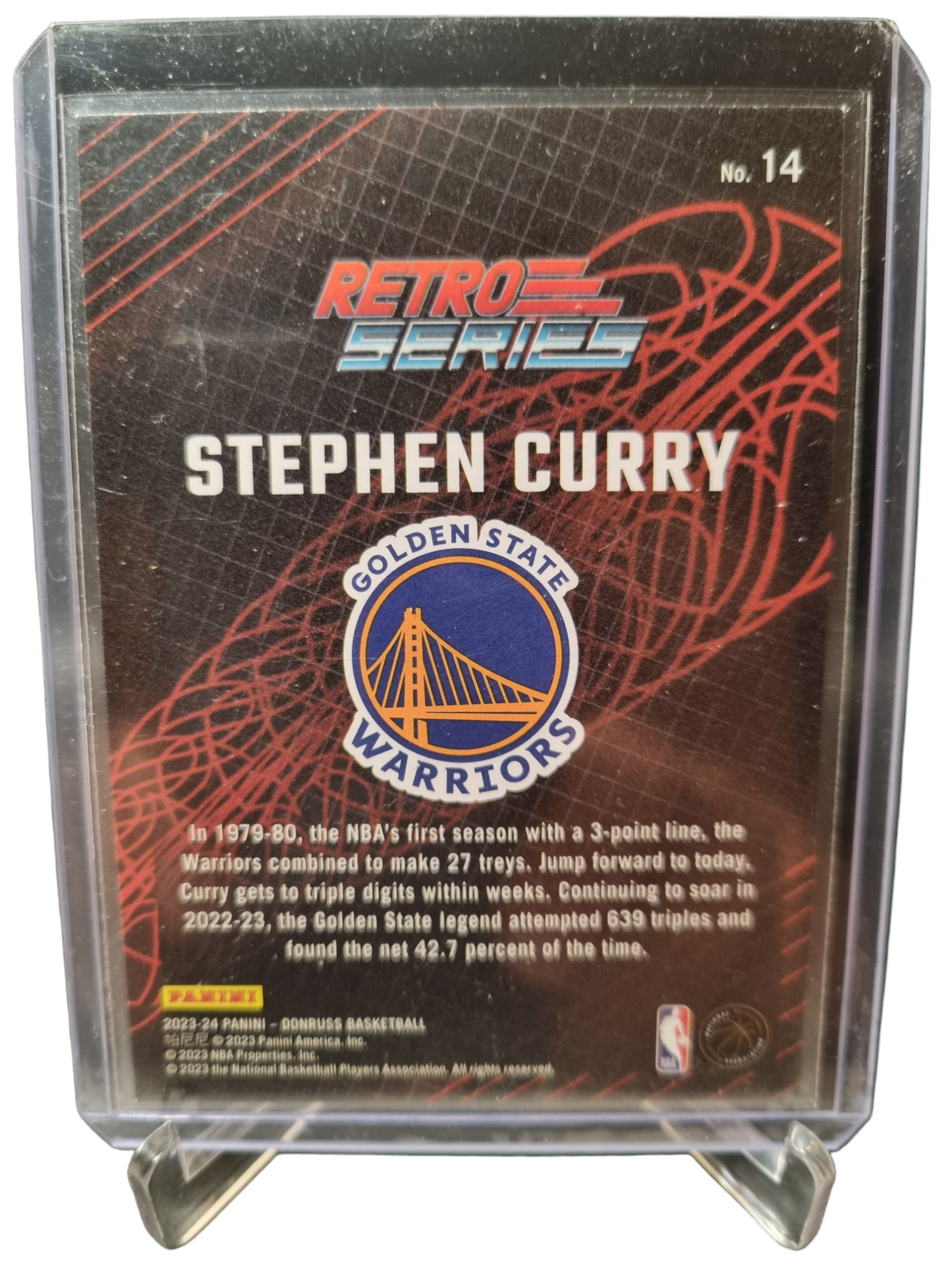 2023-24 Panini Donruss #14 Stephen Curry Retro Series