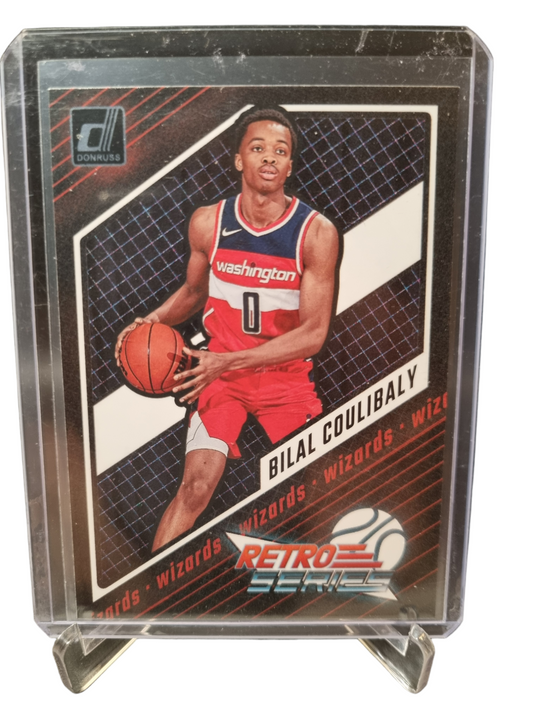 2023-24 Donruss #10 Bilal Coulibaly Rookie Card Retro Series