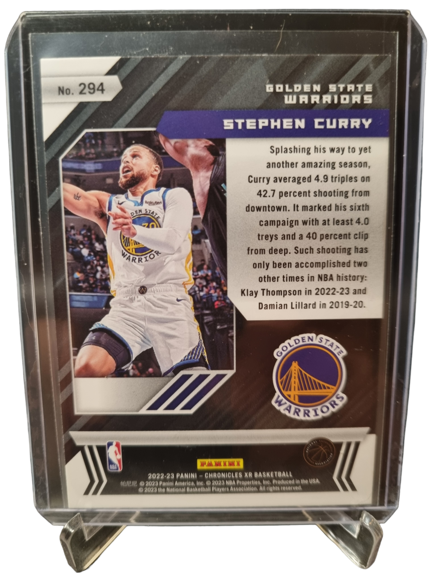 2022-23 Panini Chronicles XR #294 Stephen Curry