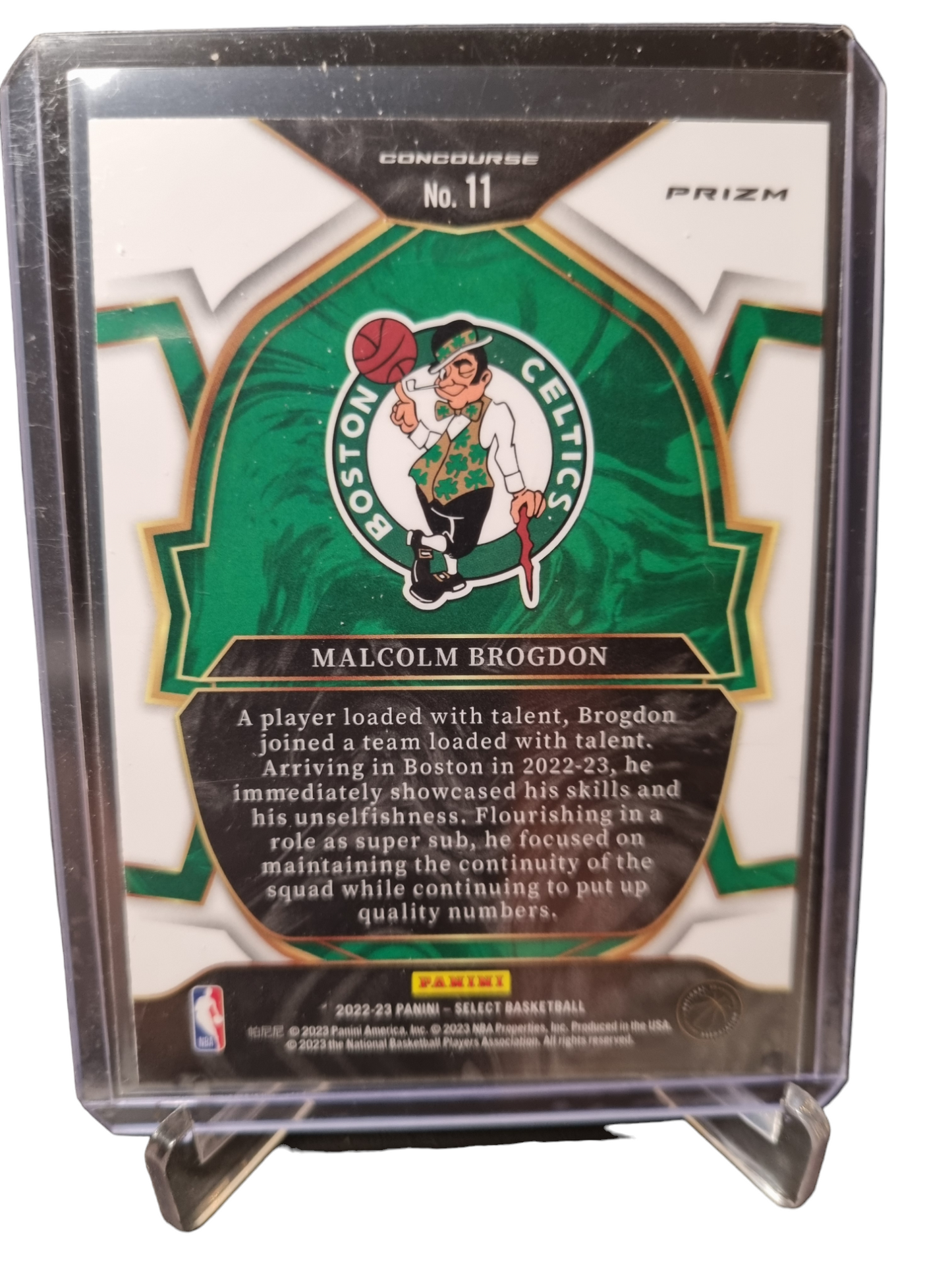 2022-23 Panini Select #11 Malcolm Brogdon Red Wave