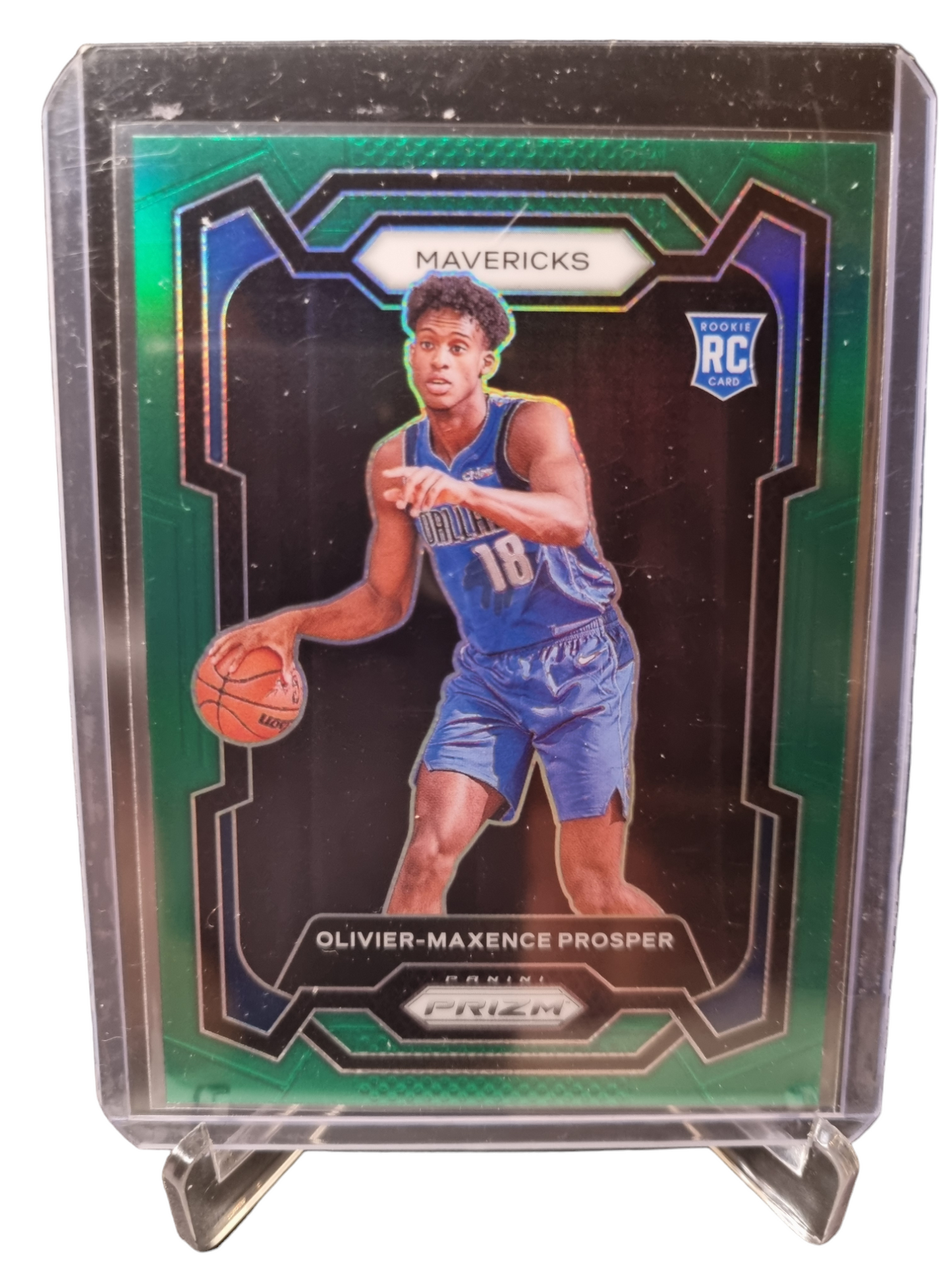 2023-24 Panini Prizm #146 Oliver-Maxence Prosper Rookie Card Green Prizm