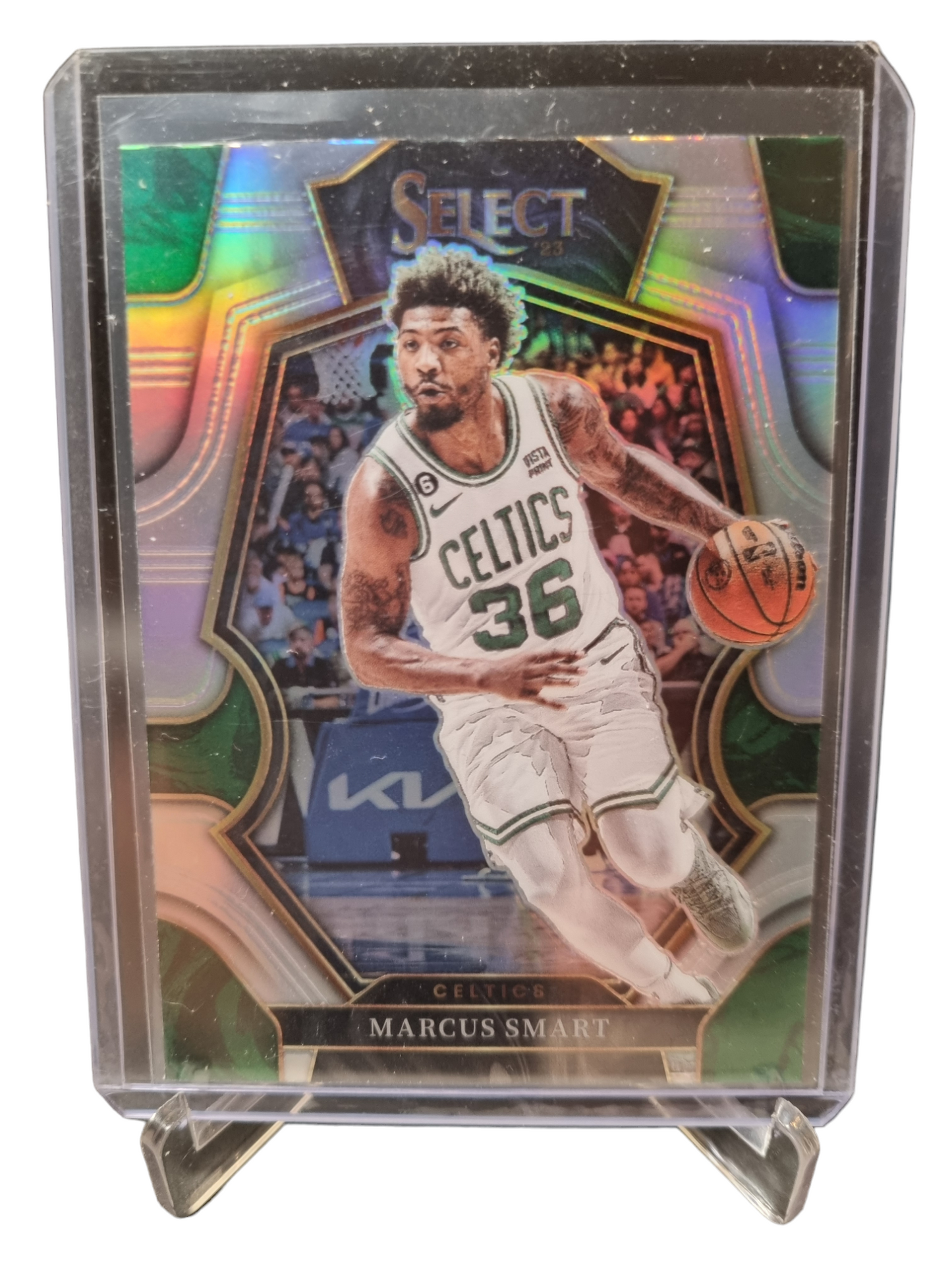 2022-23 Panini Select #135 Marcus Smart Silver Prizm Premier Level