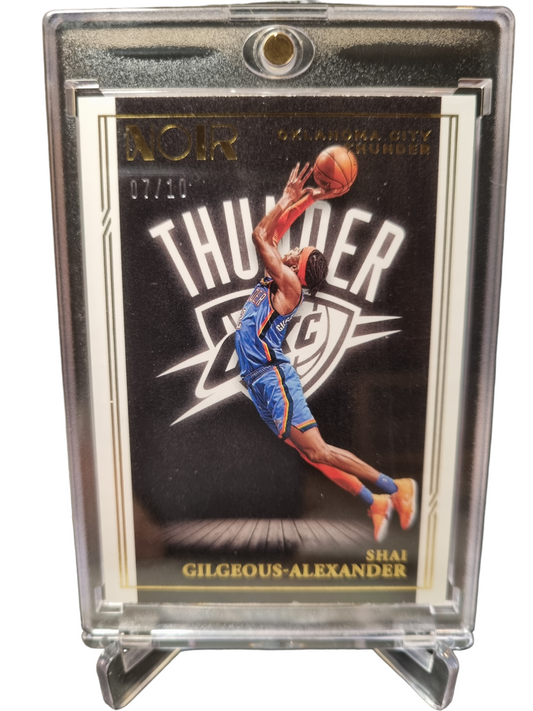 2020-21 Panini Noir #92 Shai Gilgeous-Alexander Gold 07/10